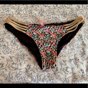 Victoria’s Secret swim confetti bikini bottoms
